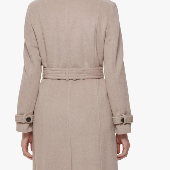 Cole Haan Trench  Wool Coat - Picture 3 of 11